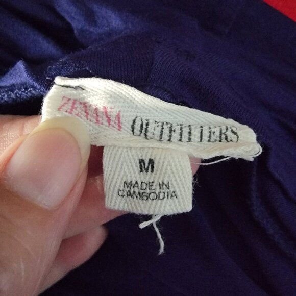 Zenana Outfitters Purple Drape Front Long Sleeve Top Style RT-9031 - Picture 8 of 9